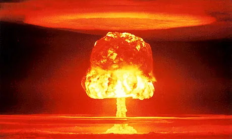 Gas in a box or nuclear explosion?
