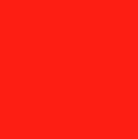 A square switching between red and blue every 0.2 seconds